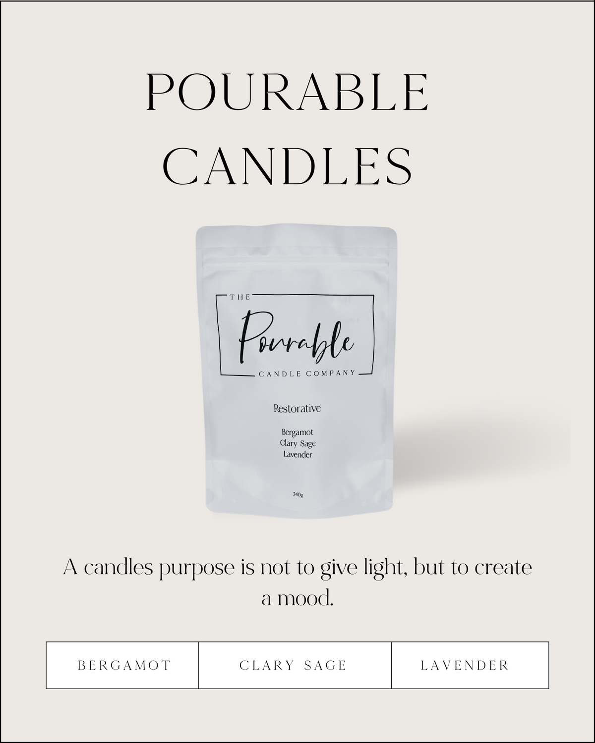 Energise – The Pourable Candle Company