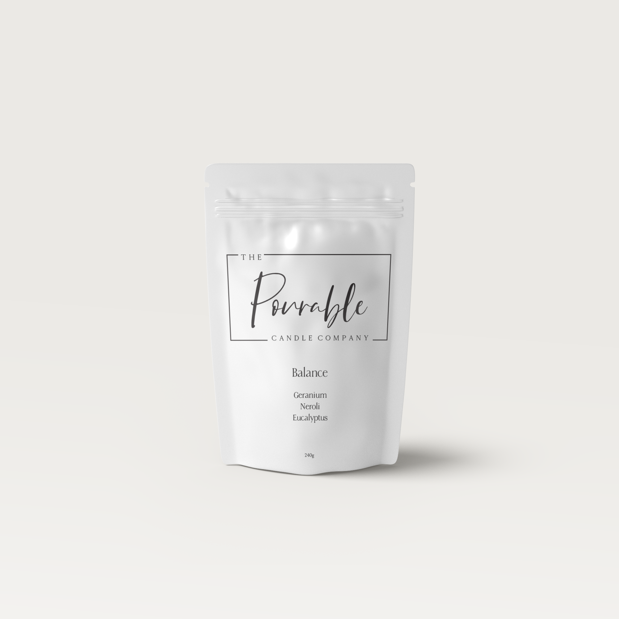 Balance candle — Neroli, Geranium and Eucalyptus