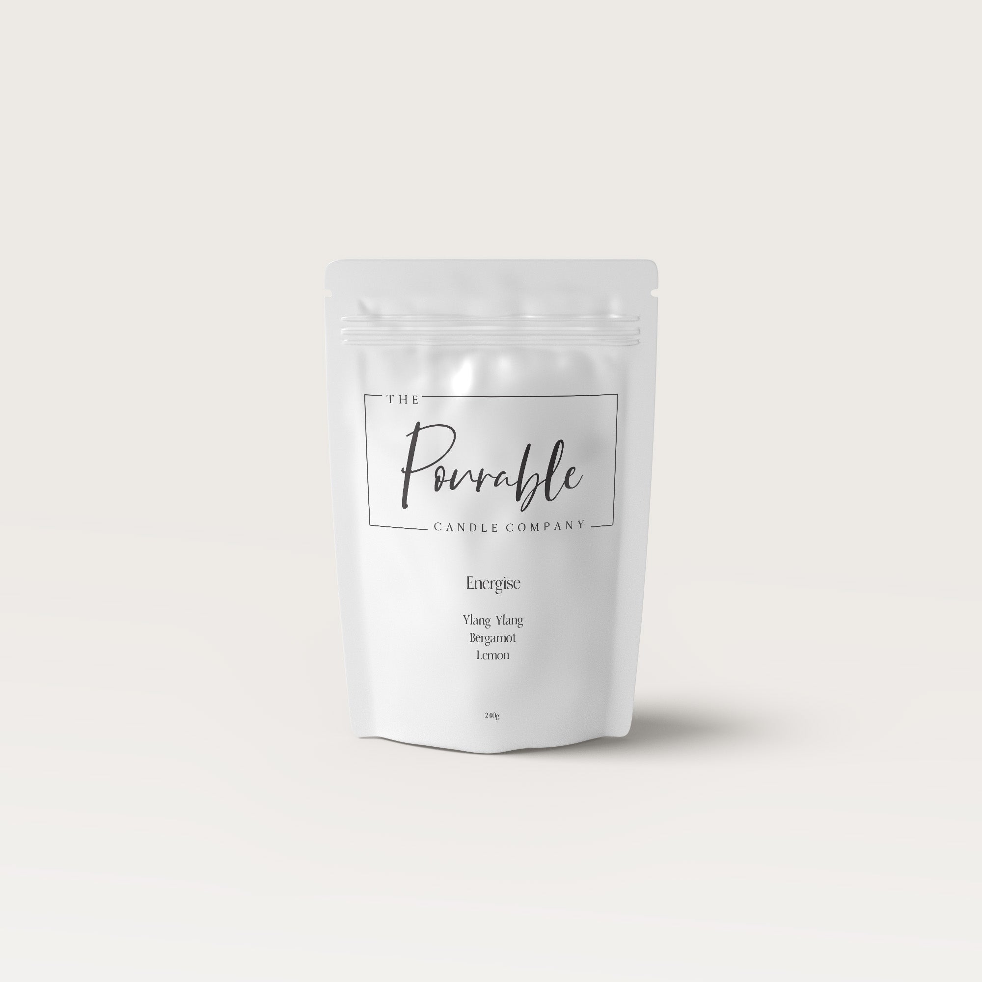 Energise candle — Ylang Ylang, Bergamot, Lemon